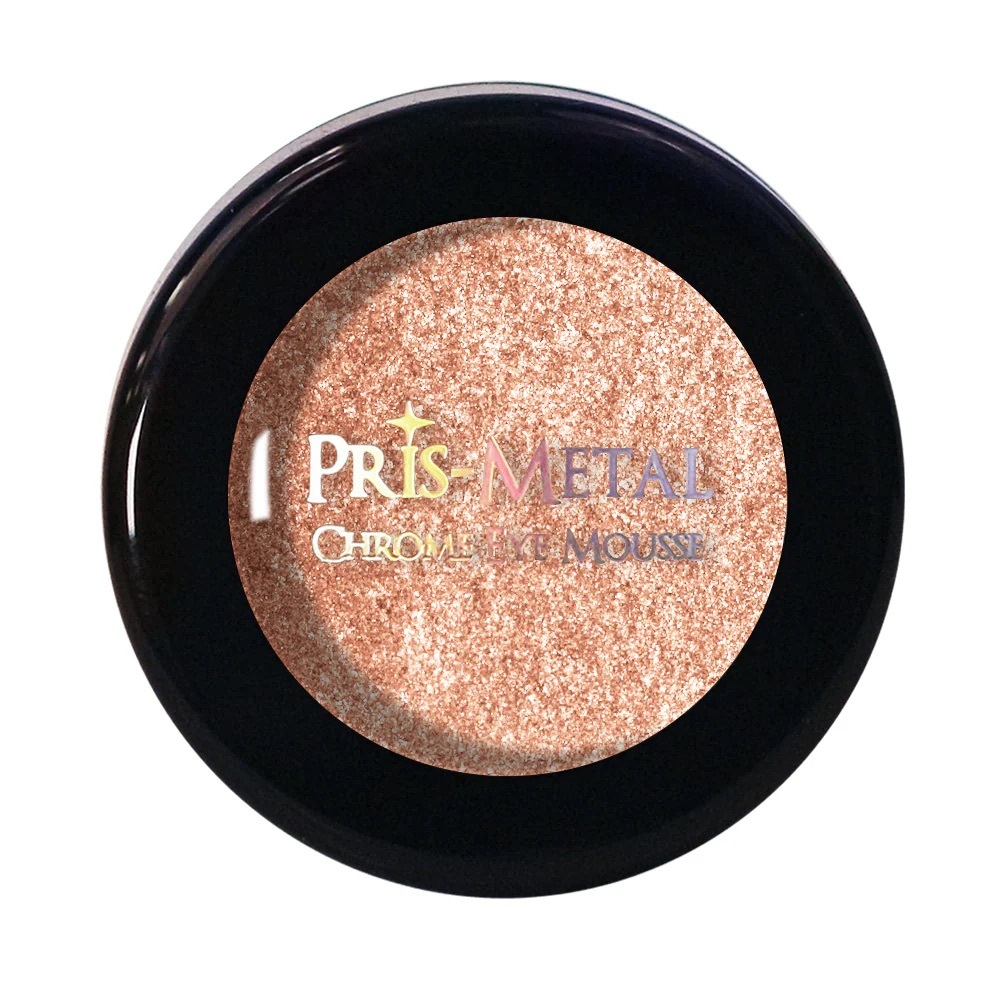 J.CAT BEAUTY Pris-Metal Chrome Eye Mousse Eyeshadow - Melted Crystal (copper)